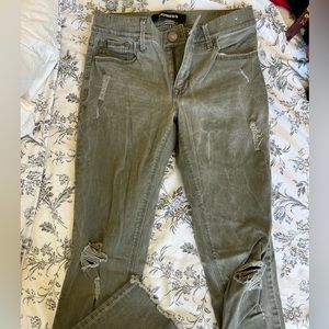 Express SZ 2 ankle legging green